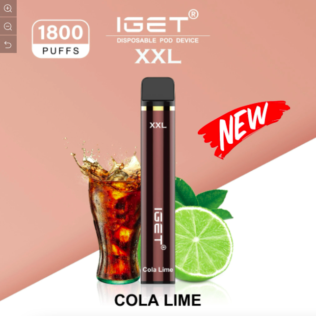 IGET XXL COLA LIME - 1800 PUFFS