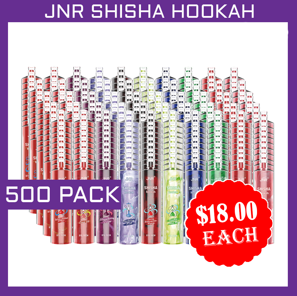 JNR SHISHA HOOKAH - 12000 PUFFS - 500 PACK — Buy Online Australia | Aussie Vape