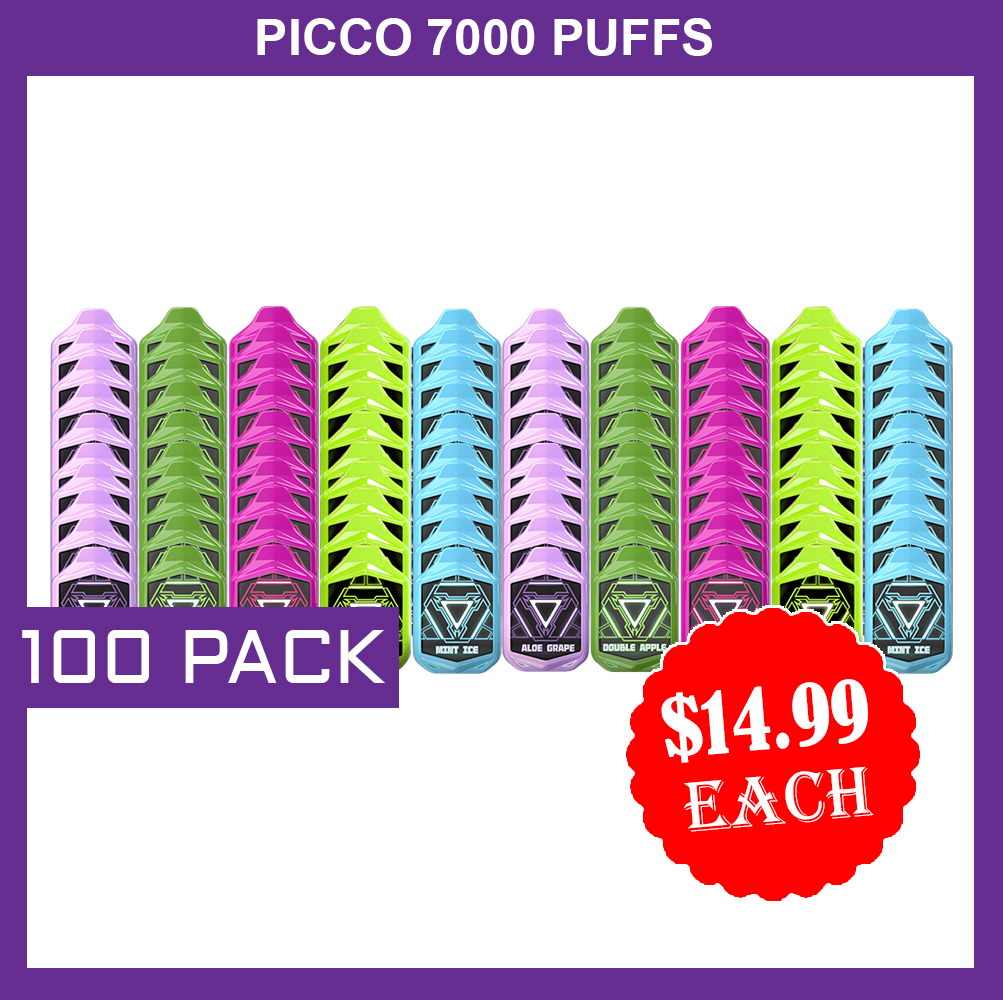 PICCO 7000 PUFFS - 100 PACK — Buy Online Australia | Aussie Vape