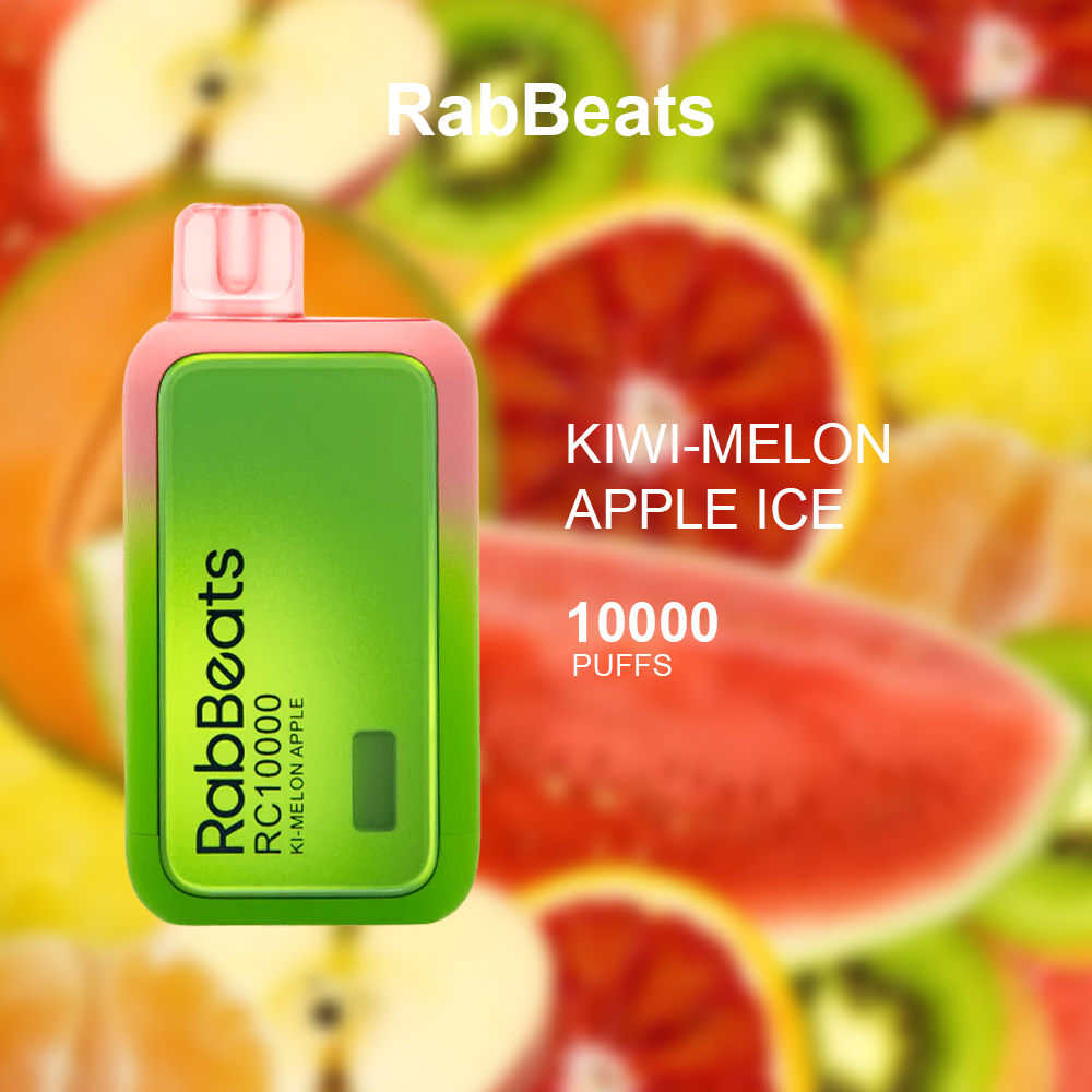 RABBEATS BAR KIWI - MELON APPLE - 10000 PUFFS
