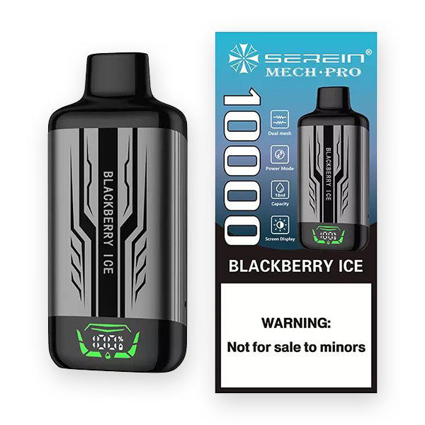 SEREIN MECH - PRO 10000 Puffs Blackberry Ice