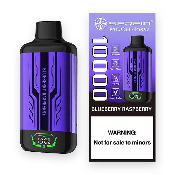 SEREIN MECH - PRO 10000 Puffs Blueberry Raspberry