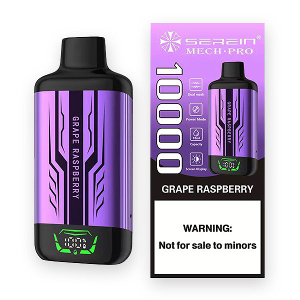 SEREIN MECH - PRO 10000 Puffs Grape Raspberry