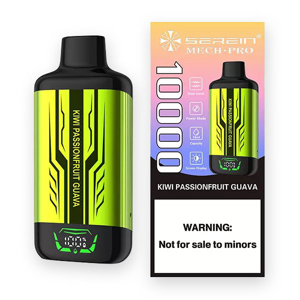 SEREIN MECH - PRO 10000 Puffs Kiwi Passionfruit Guava