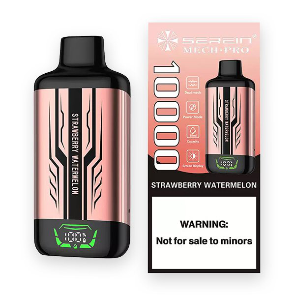 SEREIN MECH - PRO 10000 Puffs Strawberry Watermelon