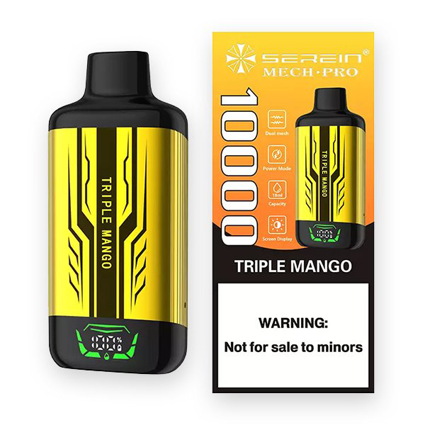 SEREIN MECH - PRO 10000 Puffs Tripple Mango