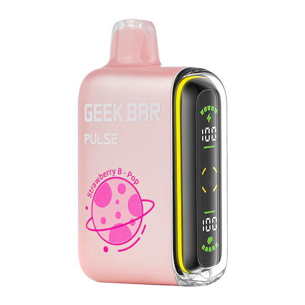 Strawberry B - Pop Geek Bar Pulse (Nicotine - Free)