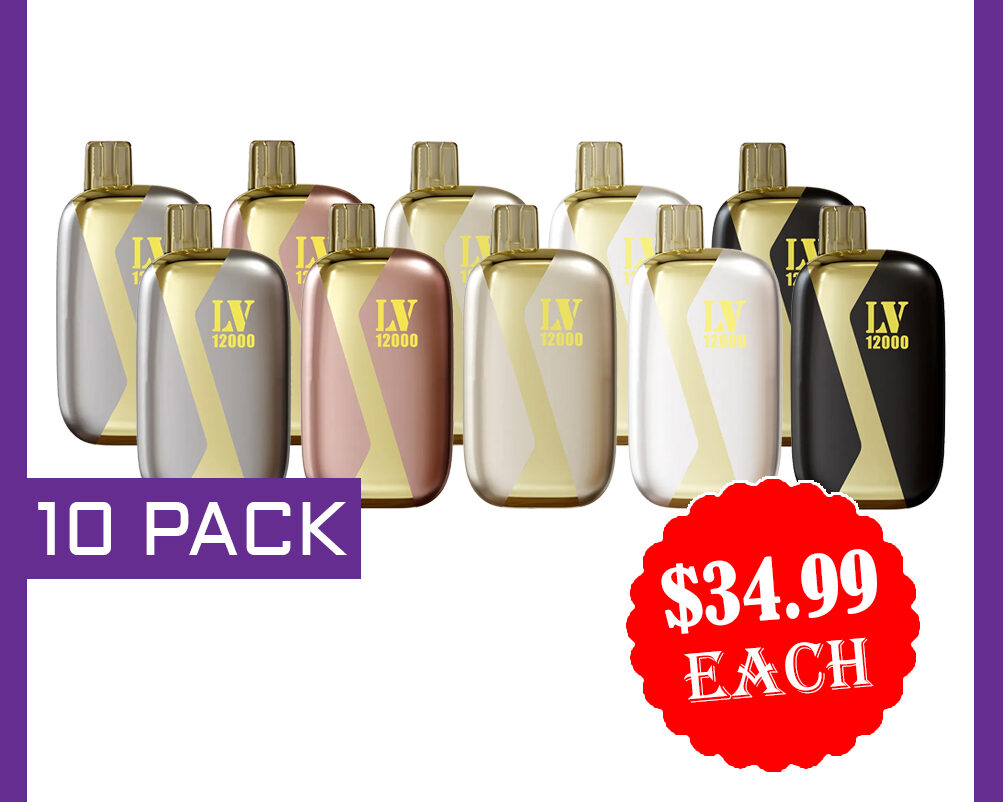 TESS - LV 12000 PUFFS - 10 PACK