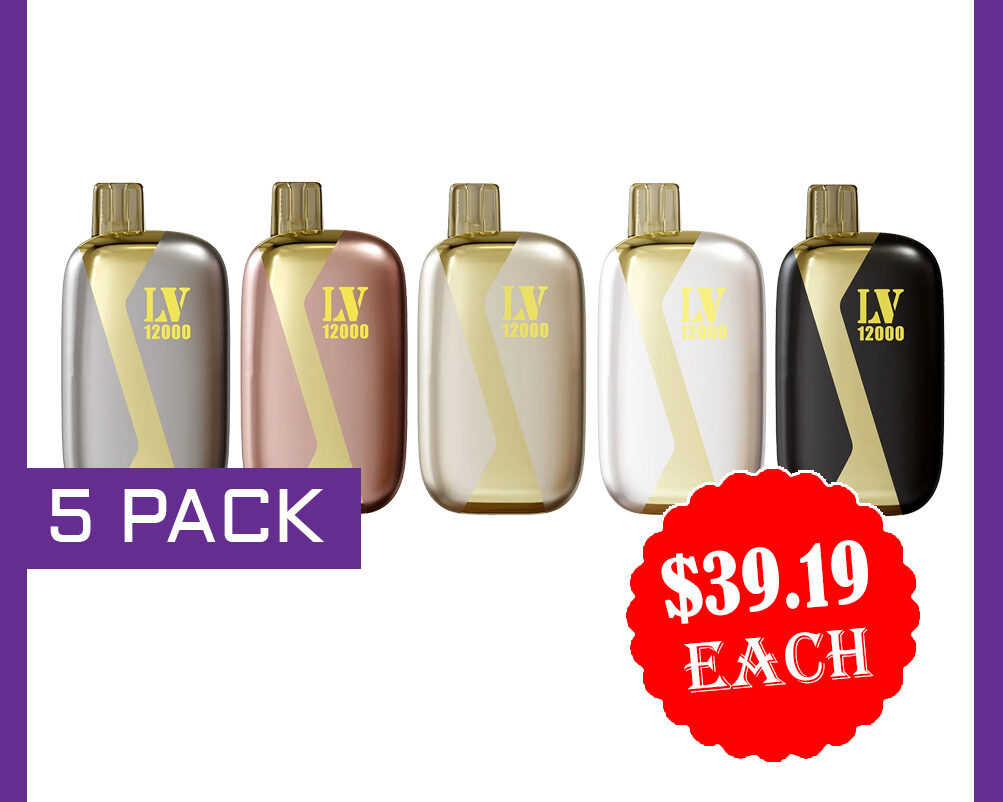 TESS - LV 12000 PUFFS - 5 PACK