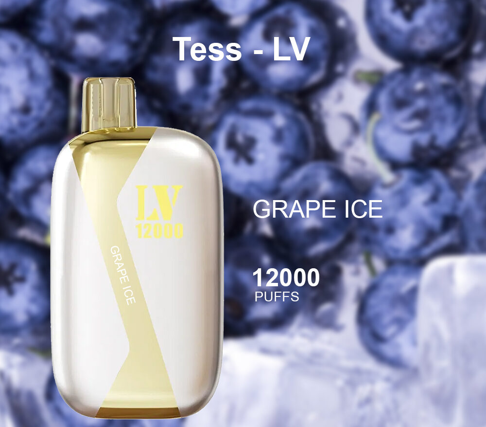 TESS - LV GRAPE ICE - 12000 PUFFS