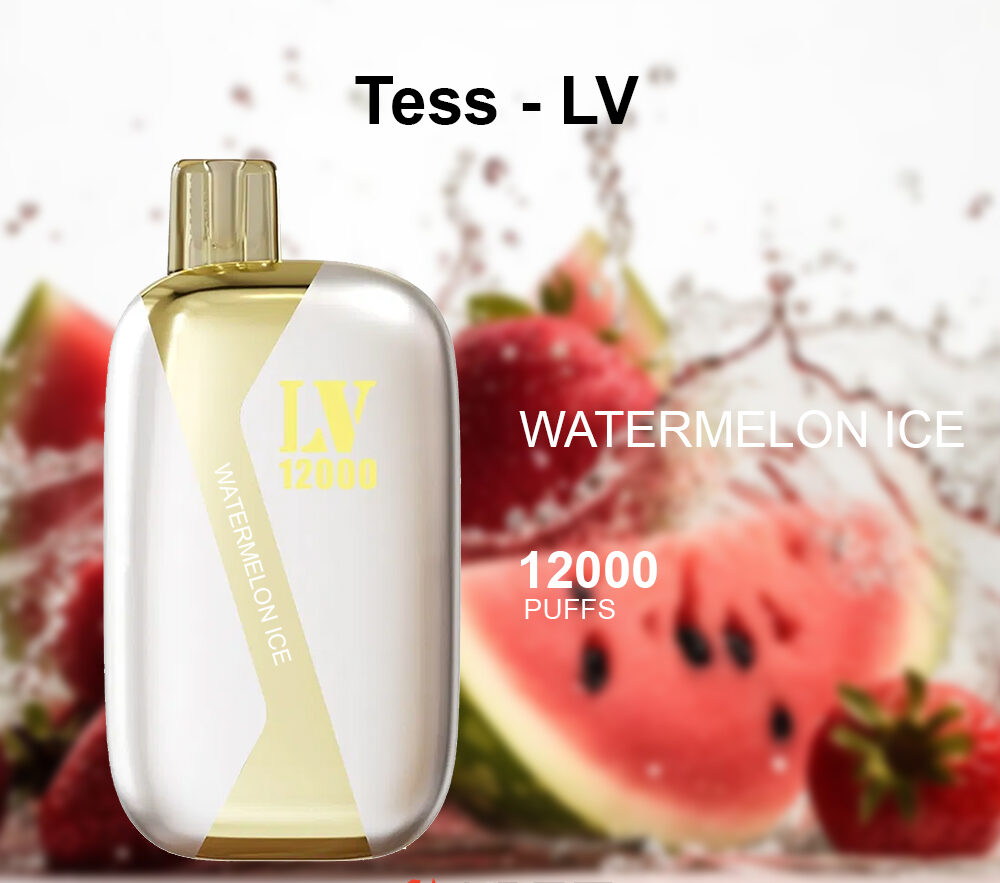 TESS - LV WATERMELON ICE - 12000 PUFFS