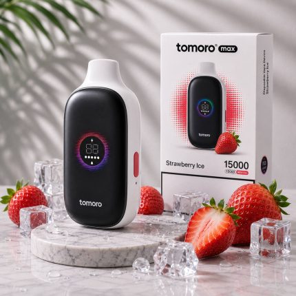 TOMORO MAX 15K - STRAWBERRY ICE - 15000 PUFFS — Buy Online Australia | VapesAU