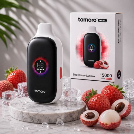 TOMORO MAX 15K - STRAWBERRY LYCHEE - 15000 PUFFS — Buy Online Australia | VapesAU