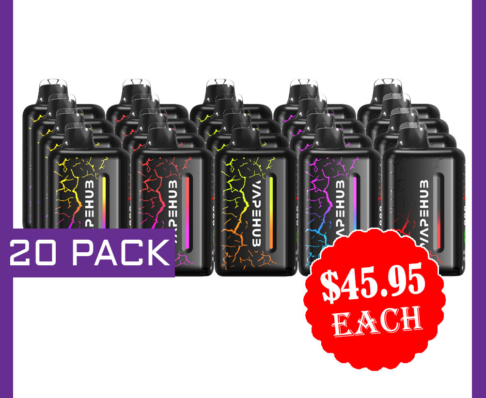 VAPEHUB 20000 PUFFS - 20 PACK — Buy Online Australia | Aussie Vape