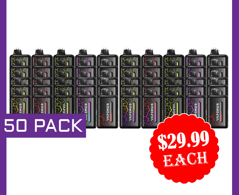 VAPEHUB 20000 PUFFS - 50 PACK — Buy Online Australia | Aussie Vape