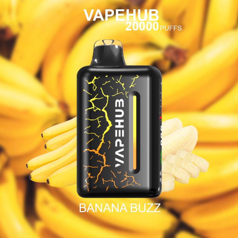 VAPEHUB BANANA BUZZ - 20000 PUFFS