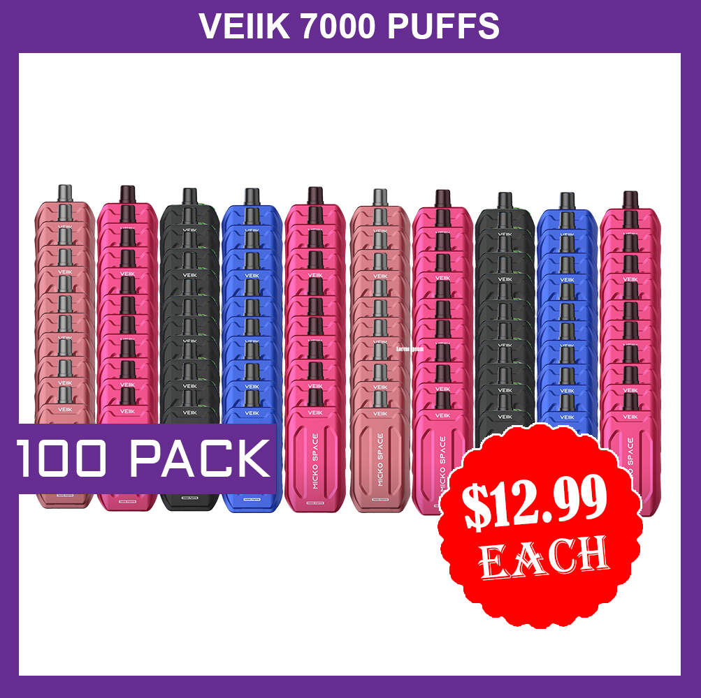 VEIIK 7000 PUFFS - 100 PACK — Buy Online Australia | Aussie Vape