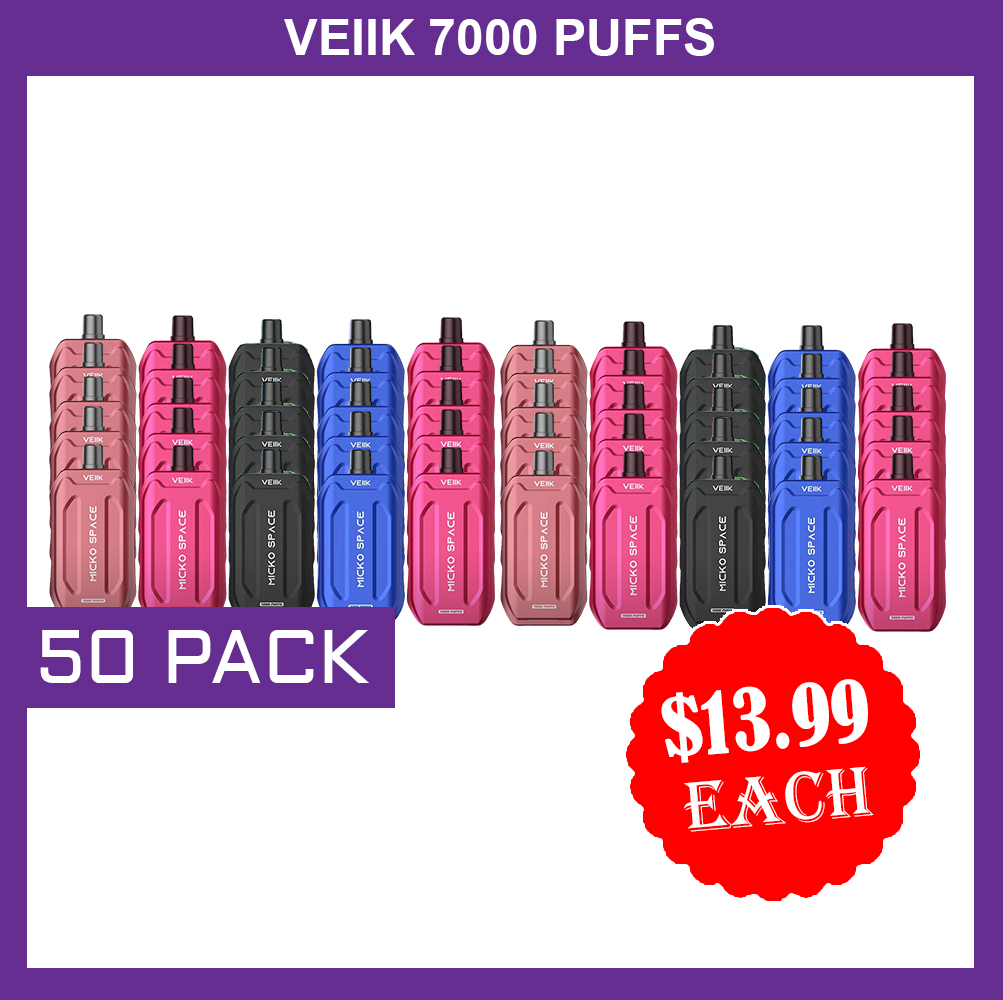 VEIIK 7000 PUFFS - 50 PACK — Buy Online Australia | Aussie Vape