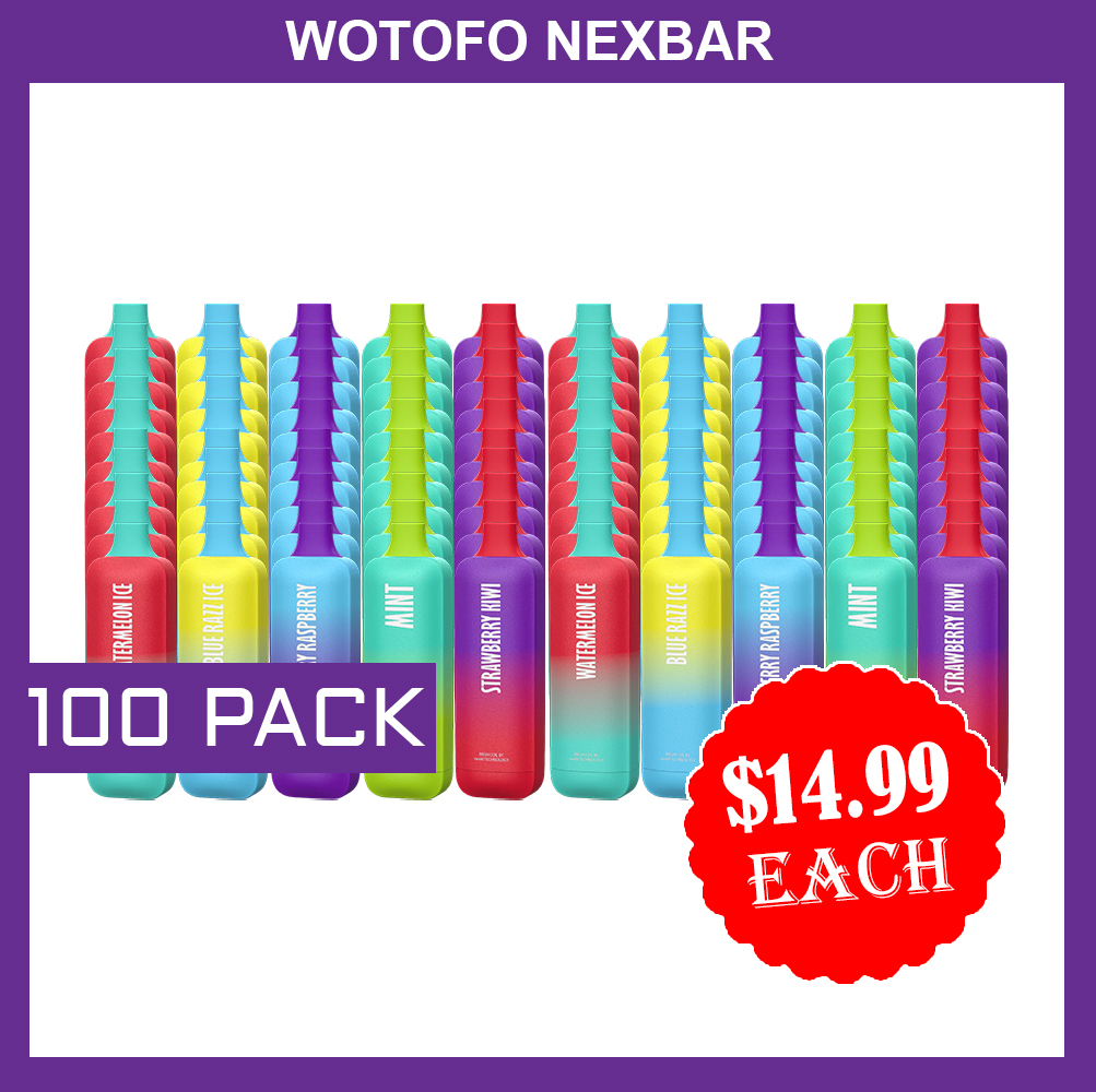 WOTOFO NEXBAR 7000 PUFFS - 100 PACK — Buy Online Australia | Aussie Vape