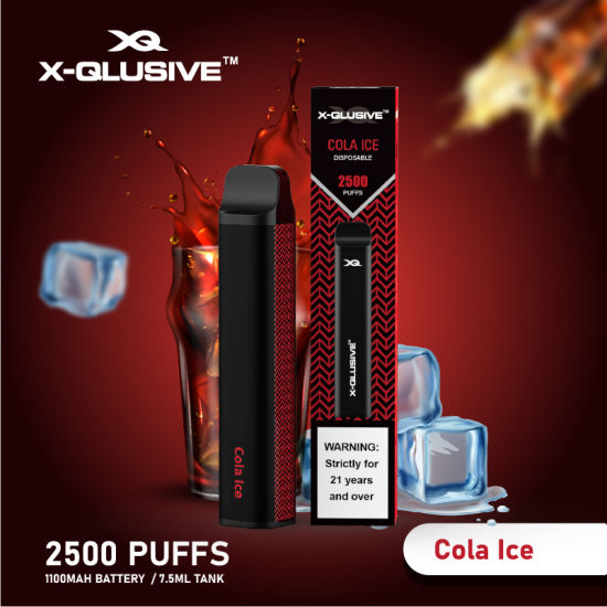 X - QLUSIVE COLA ICE - 2500 PUFFS