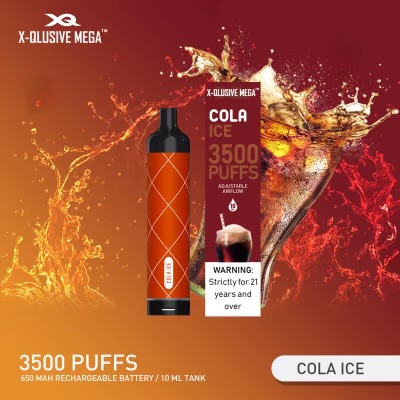 X - QLUSIVE MEGA COLA ICE - 3500 PUFFS