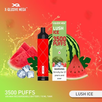 X - QLUSIVE MEGA LUSH ICE - 3500 PUFFS